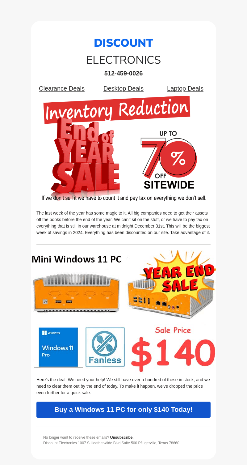 Hurry! Get a Windows 11 PC for Just $140 Today!