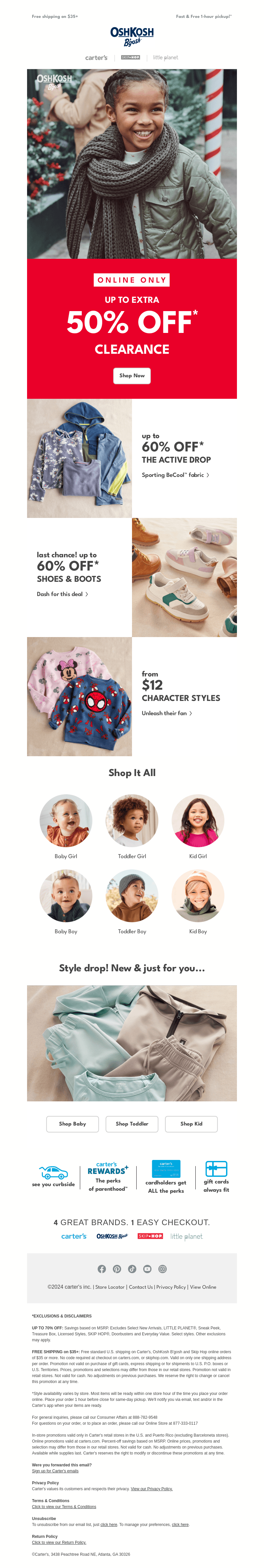 2025 will be ICONIC: Get extra 50% off already reduced styles!!! 💖