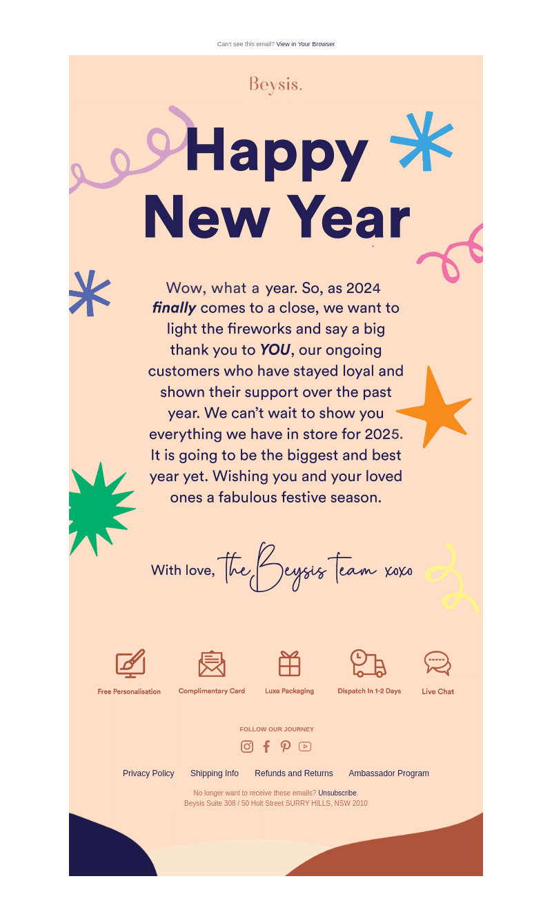 Happy New Year! Hello 2025 🙌🏻