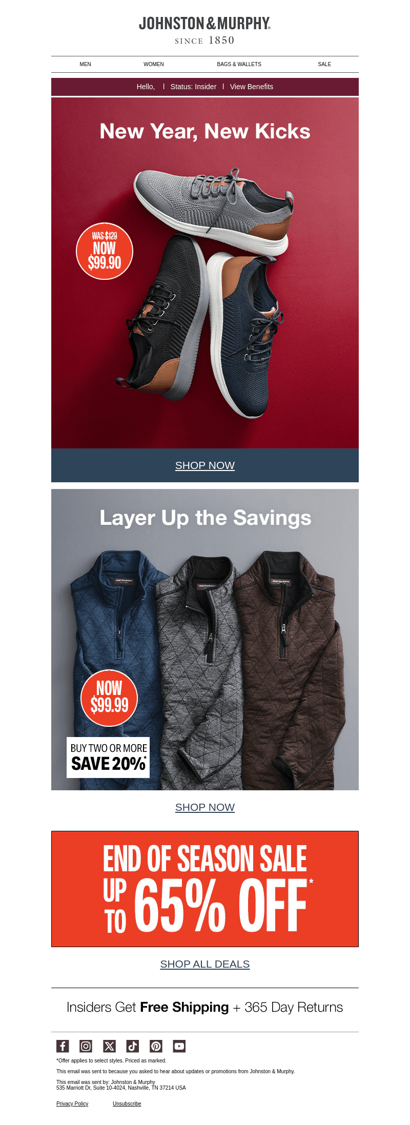 New Year, New Deals