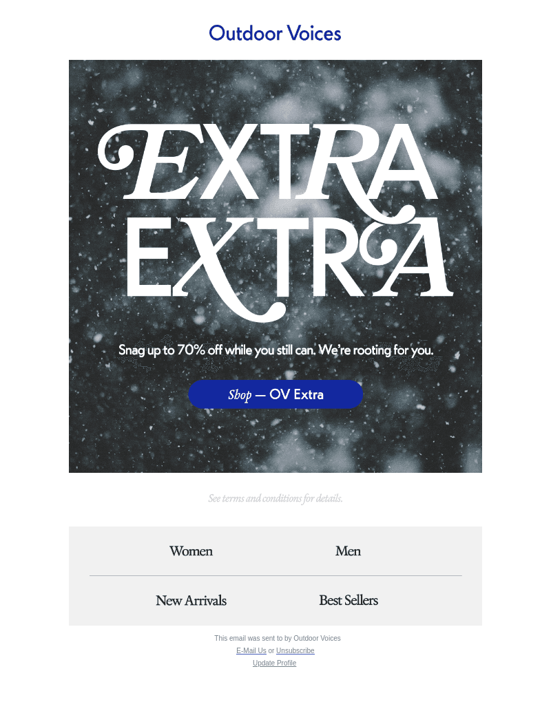 Think Fast: OV Extra ends tonight.