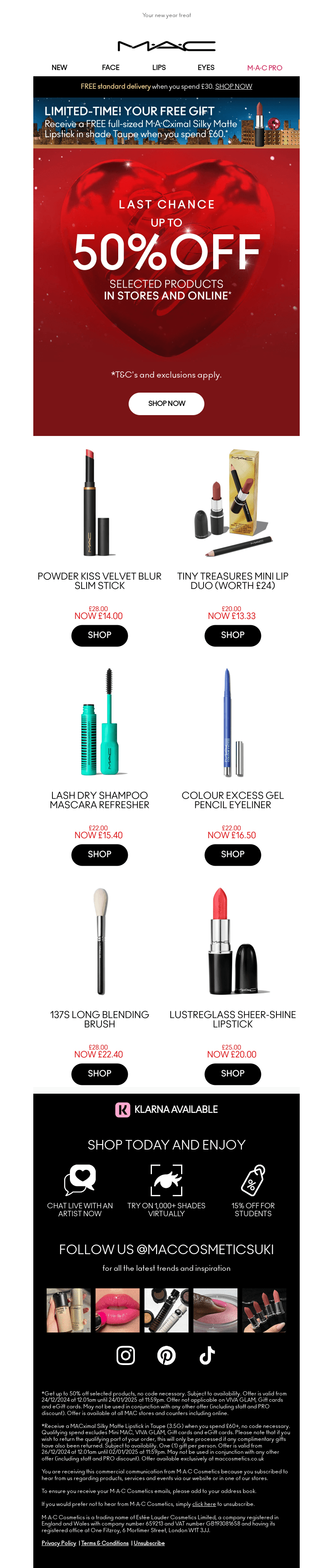 Up to 50% Off inside!