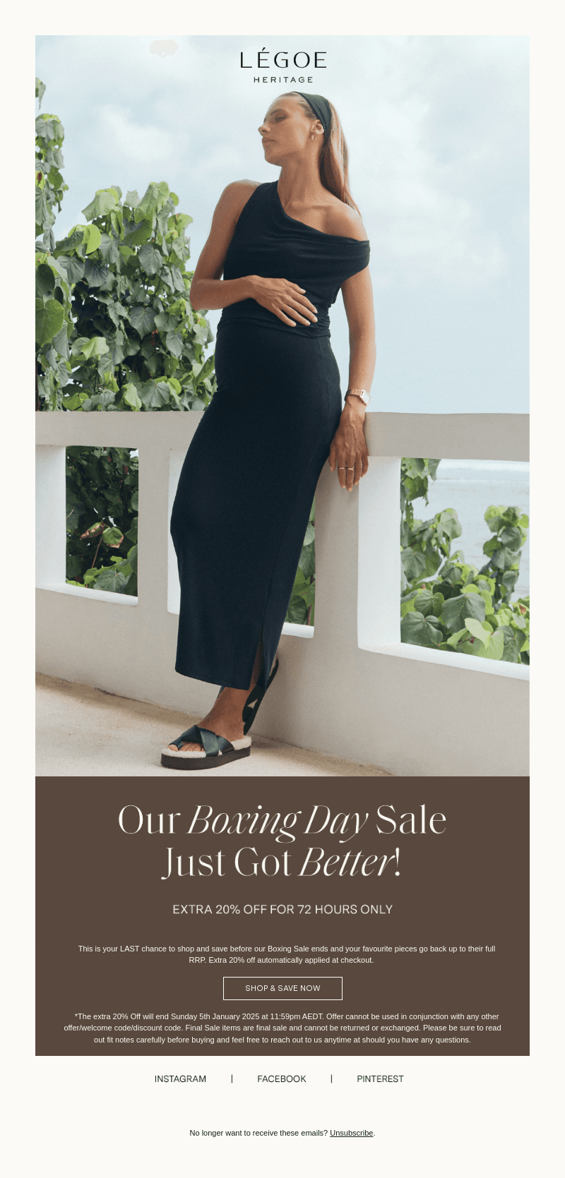 Extra 20% Off* | For 72 Hours Only