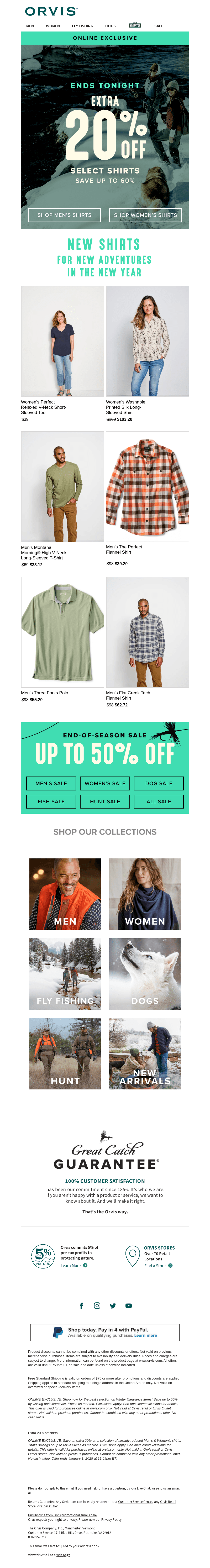 HOURS LEFT—Extra 20% Off Shirts Ends Soon