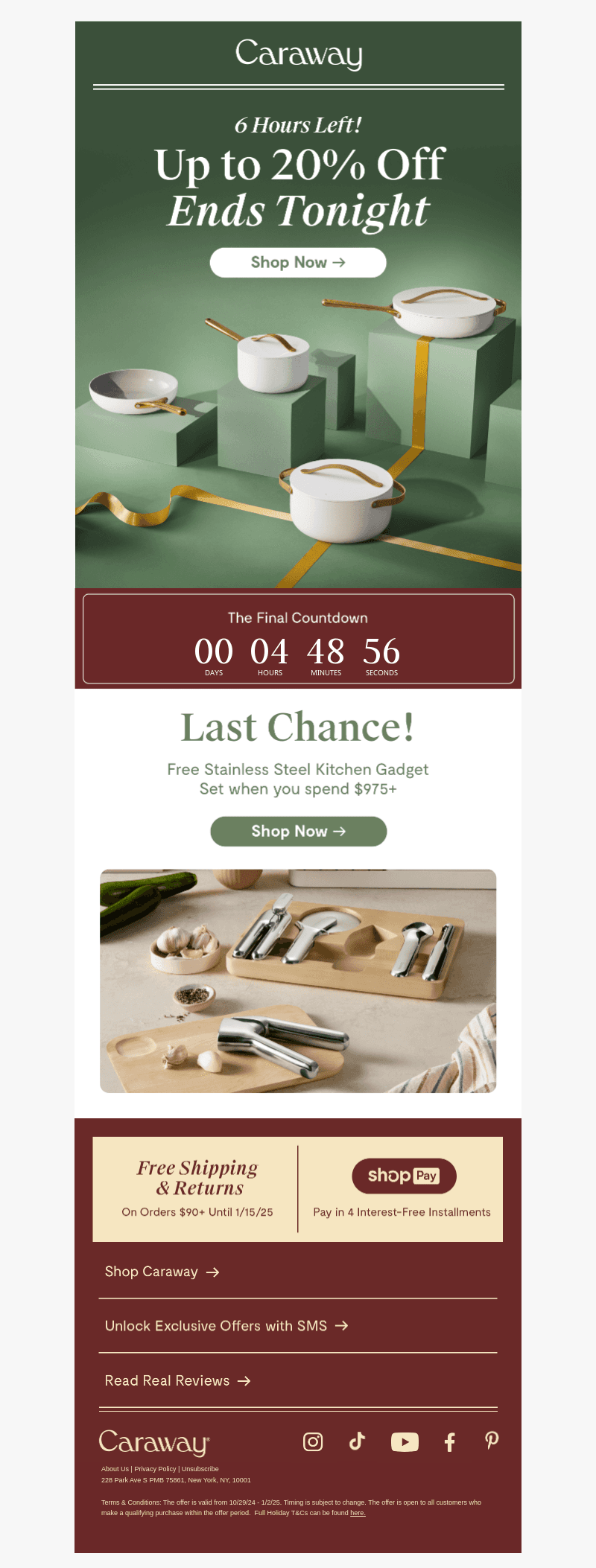 FINAL HOURS TO SAVE ⏰