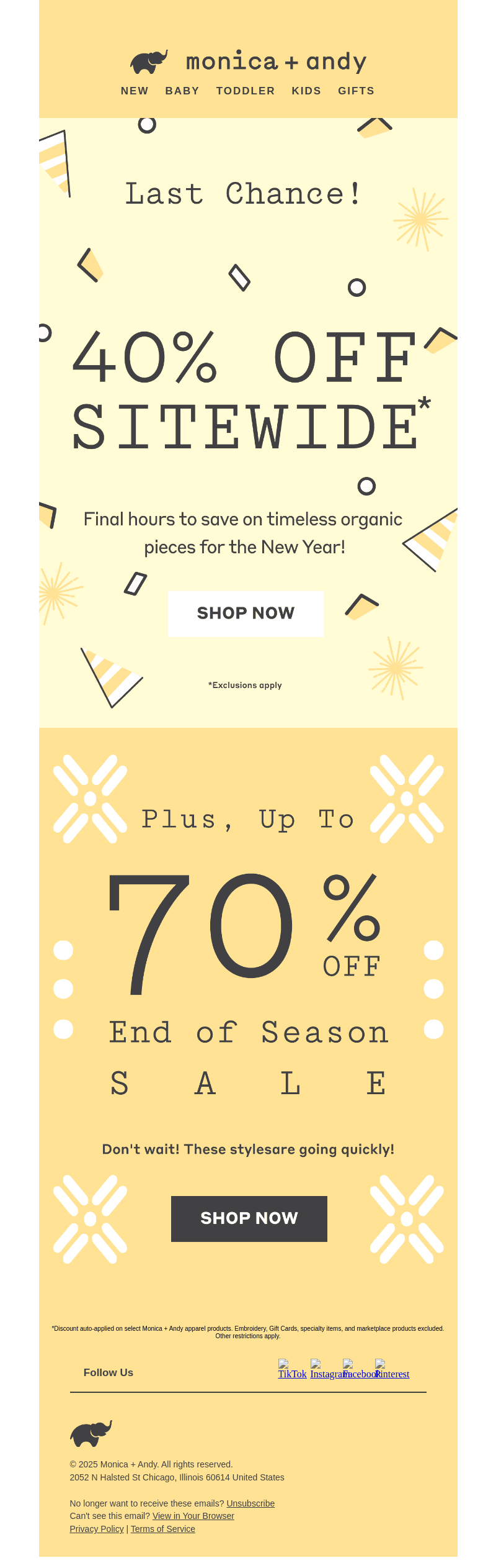 Final Hours ⚠️ 40% OFF SITEWIDE