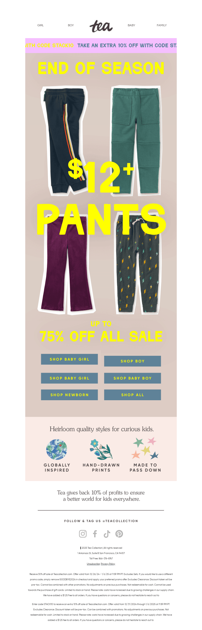 👖 Pants Galore, Starting At Just $12