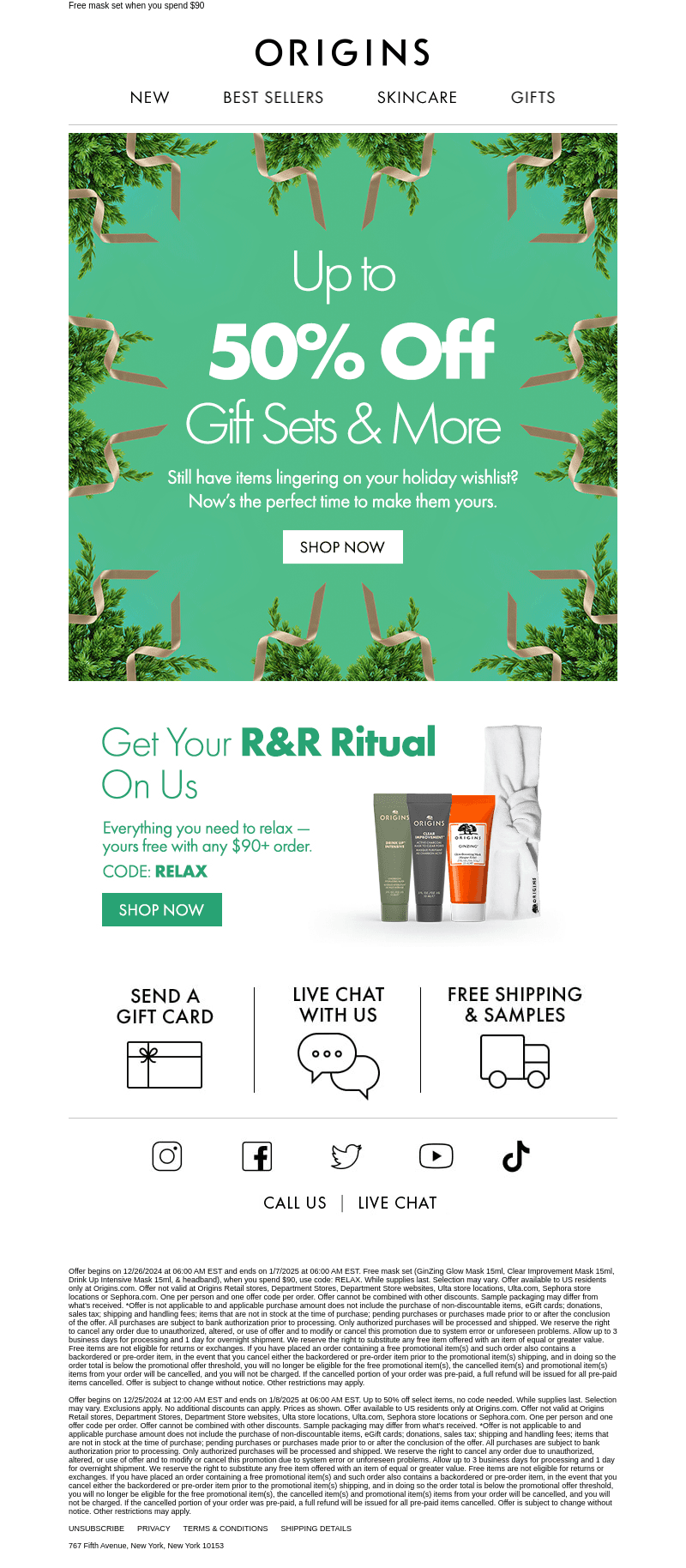 Up To 50% Off?! Yes Please!