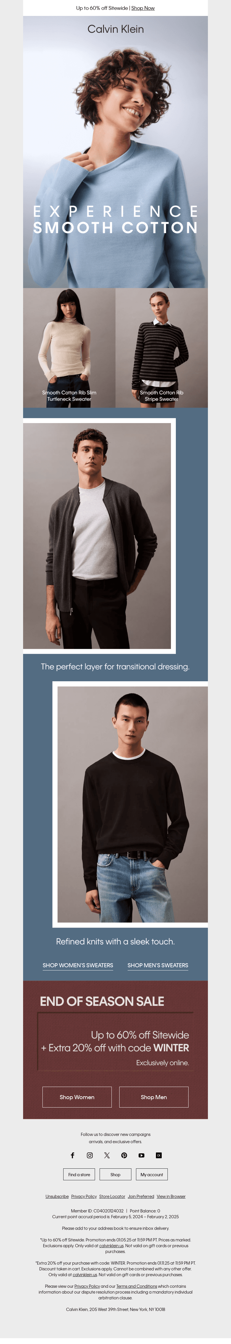 Smooth Cotton Sweaters for Winter