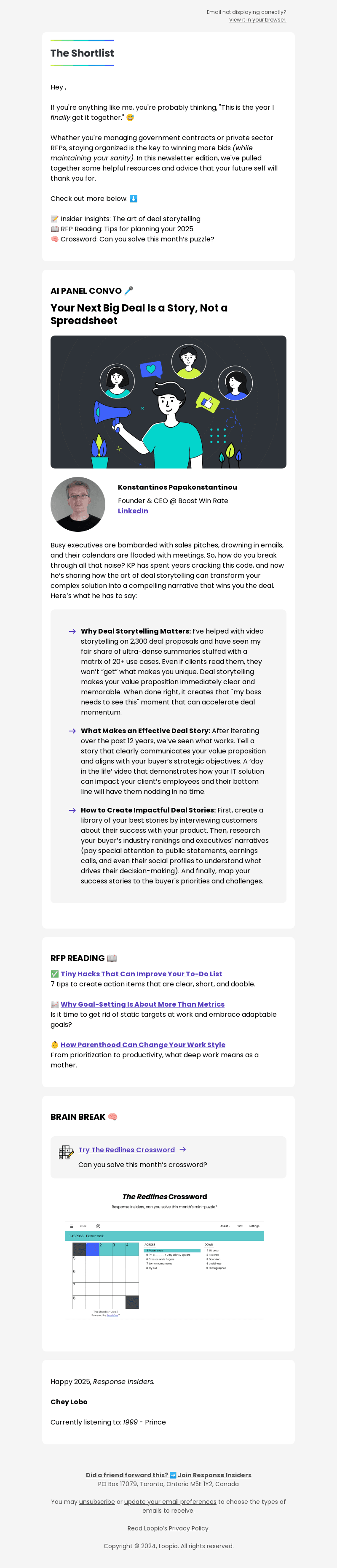 The Shortlist | Your Success Kit for 2025 ⚡