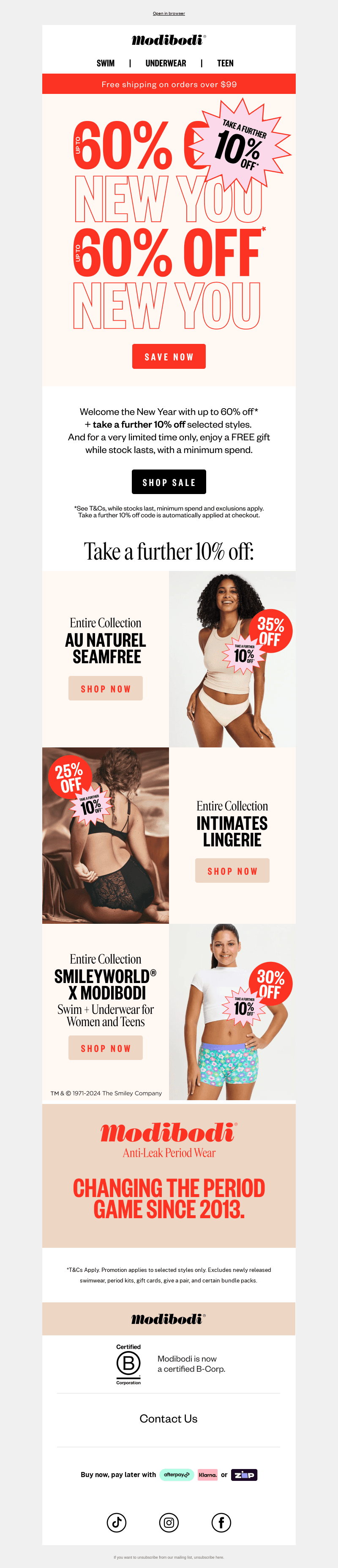 🧡 FREE GIFT + Extra 10% off* selected styles