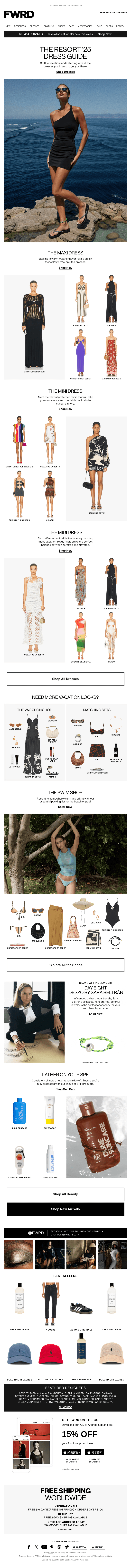 NEW MOOD: Vacation-Ready Dresses