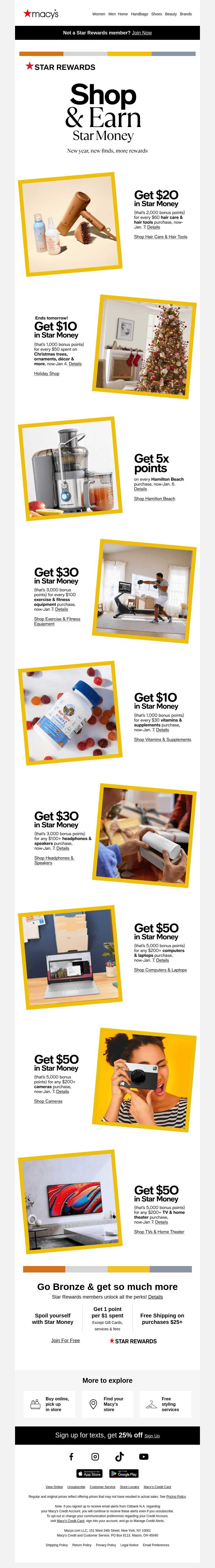 Exclusive bonus-point offers waiting inside🎊
