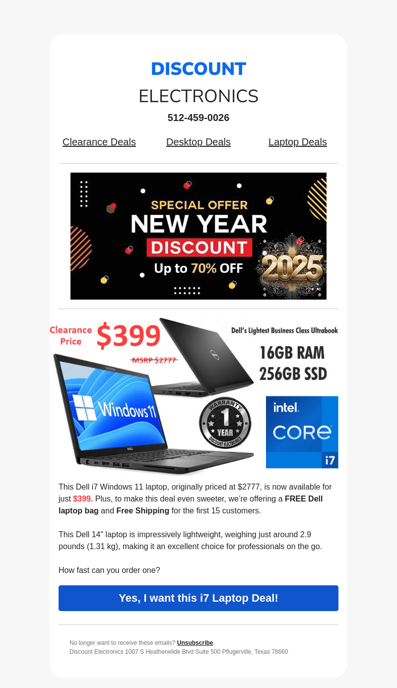 How Much for Dell’s Lightest i7 Laptop? Under $400!
