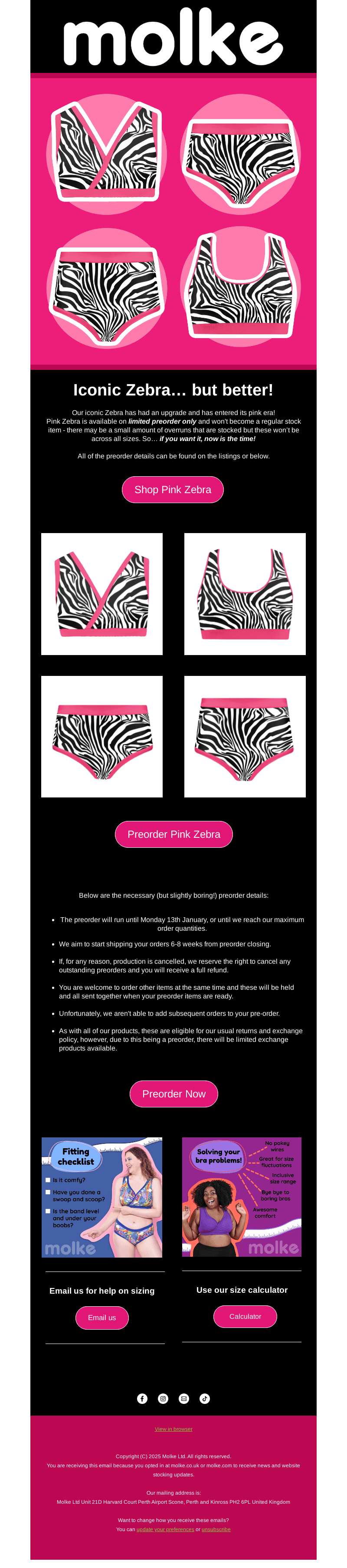Zebra has had an upgrade!