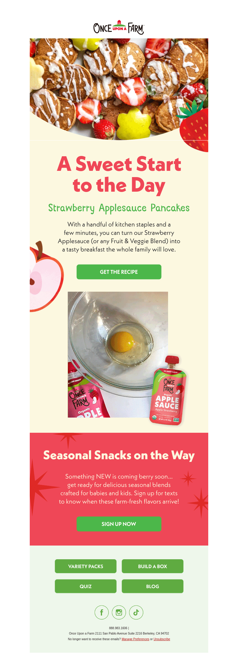Sweet & Simple: Applesauce Pancakes 🍎🥞