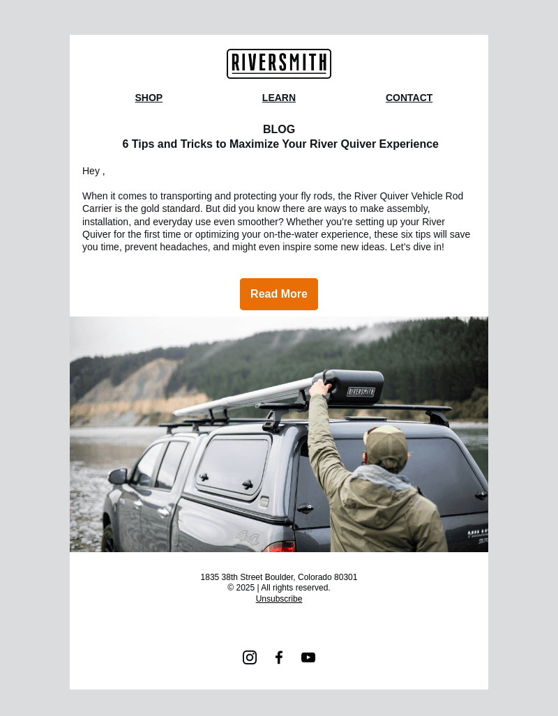 BLOG: Maximize Your River Quiver Experience