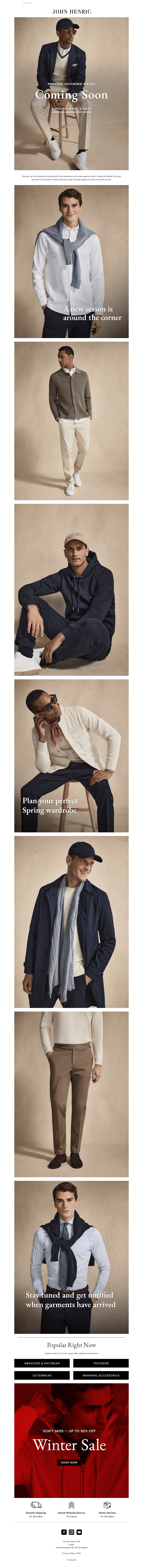Coming Soon | Preview Incoming Pieces