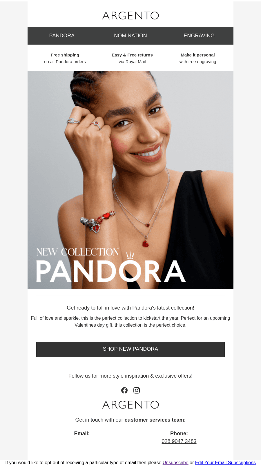 Fall In Love With New Pandora