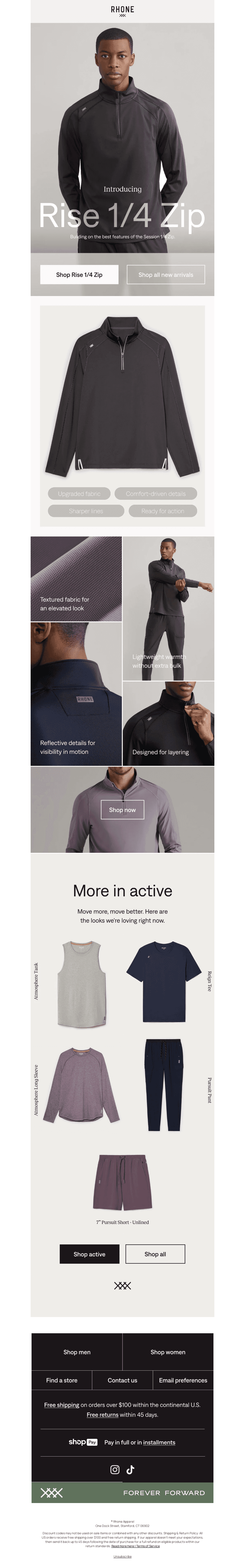 NEW: Meet the Rise 1/4 Zip