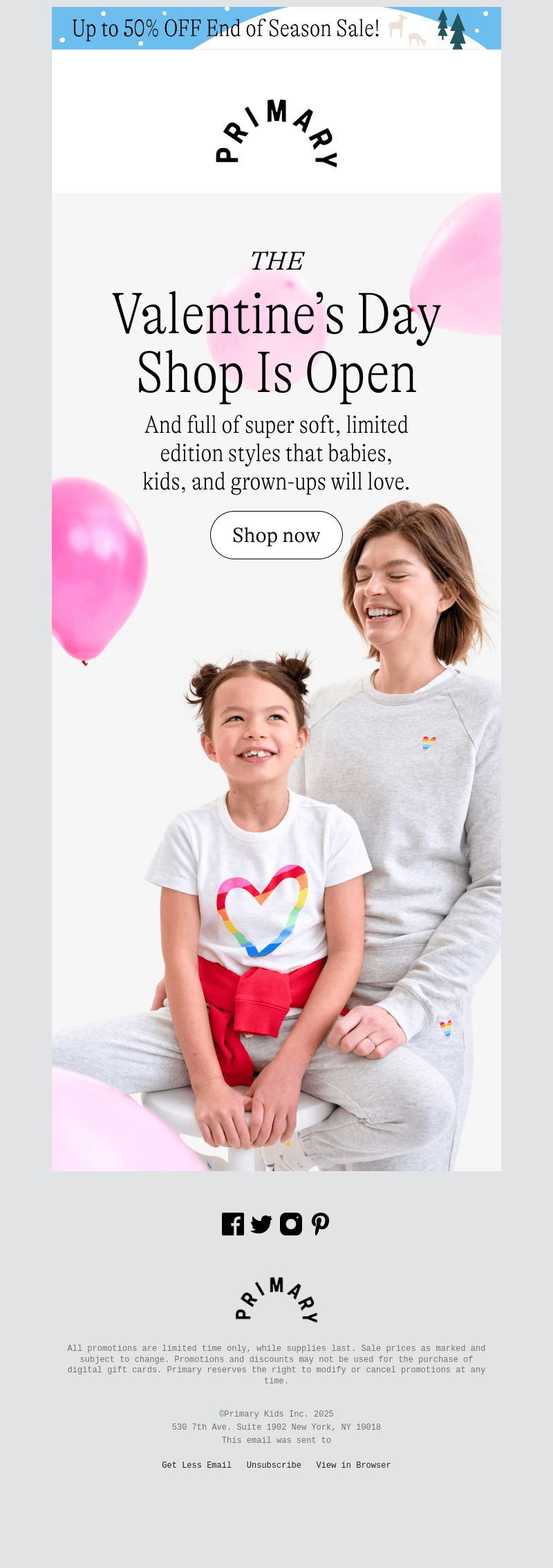 💌 NEW limited-edition Valentine's Day styles inside!