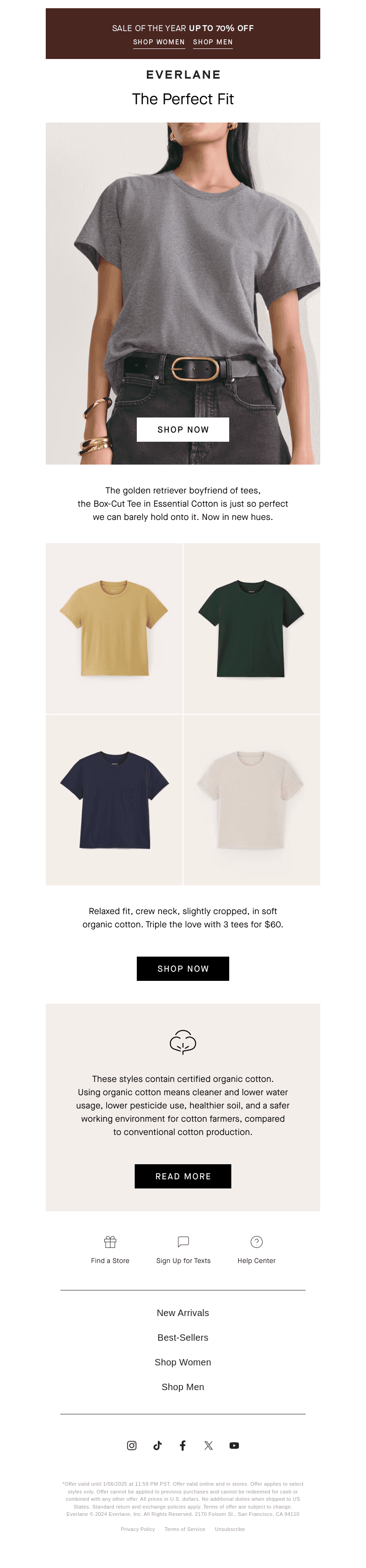 Our Most In-Demand Tee