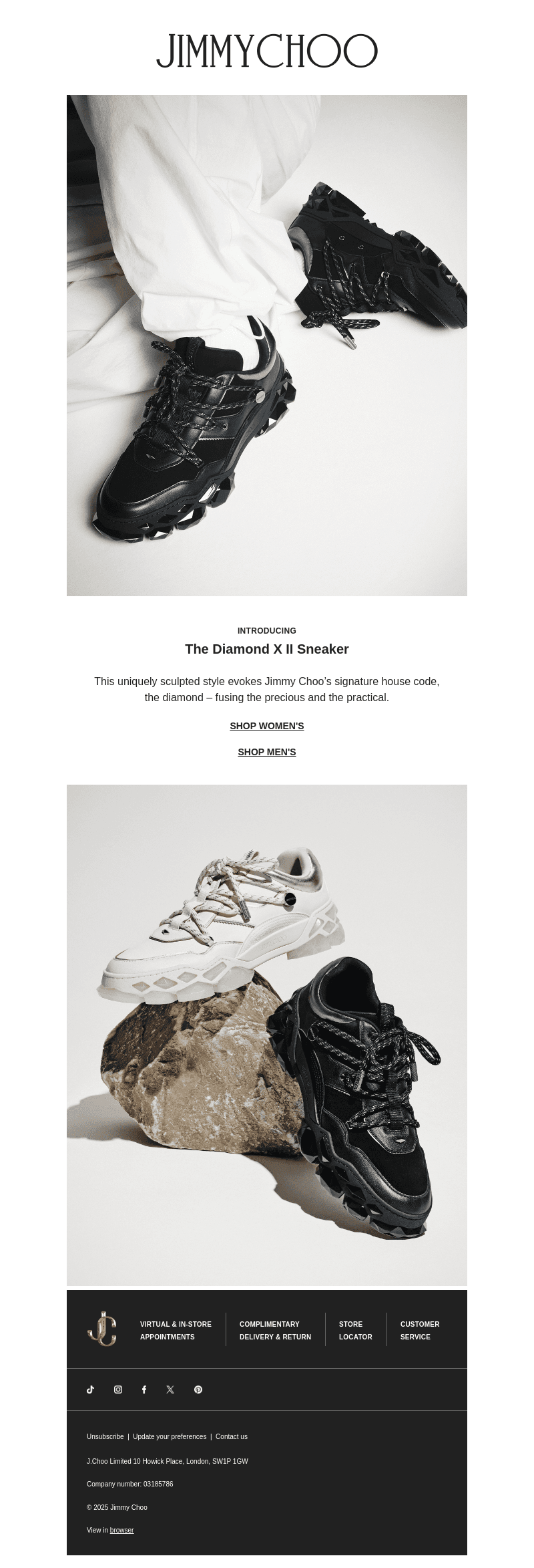 Introducing The Diamond X II Sneaker