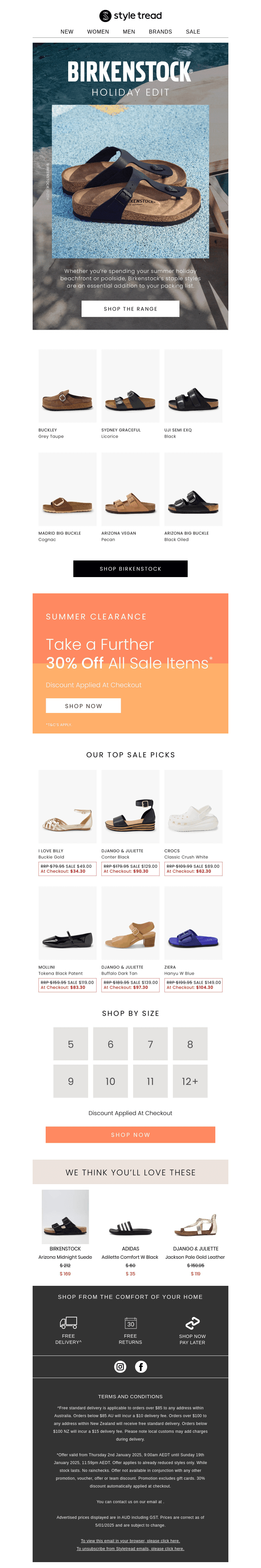 Holiday Essentials: Birkenstock ☀️