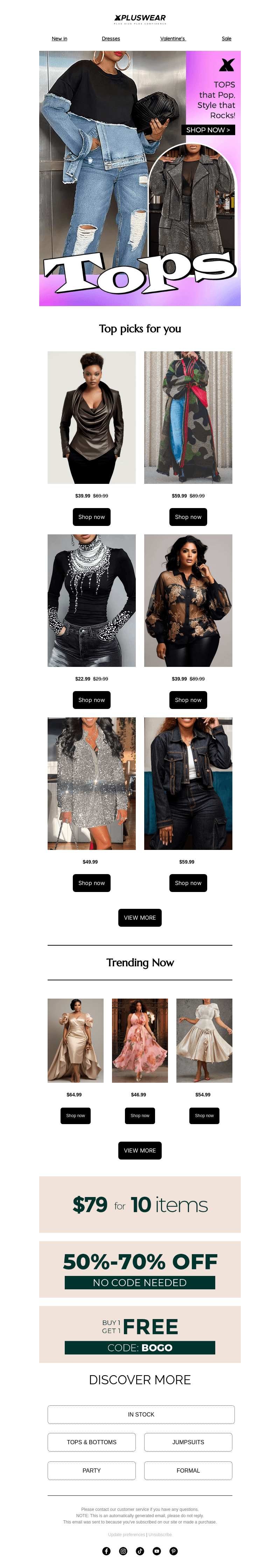 TOPS: Your Daily Chic Arsenal😘