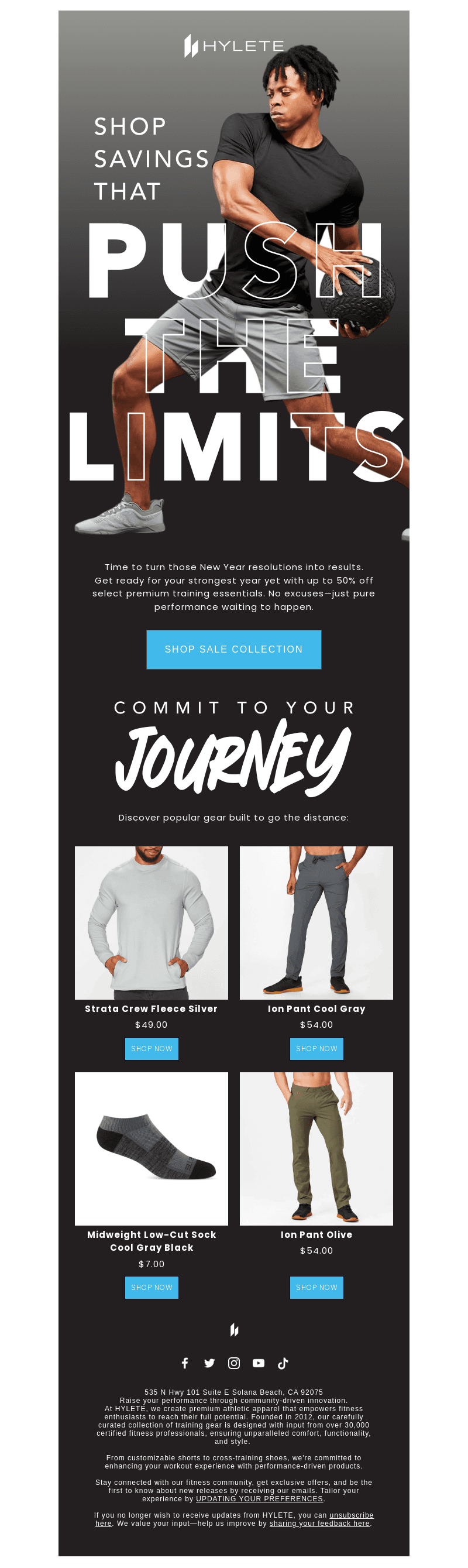 Start the Year Strong With 50% Off