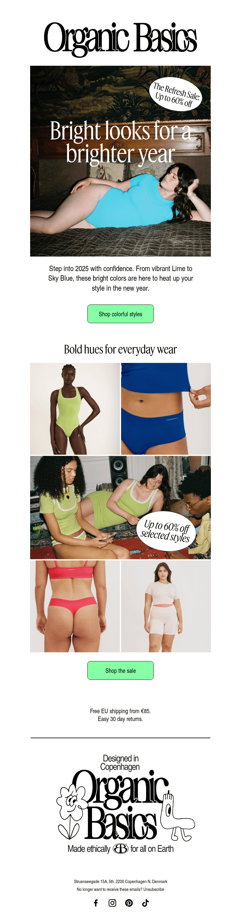 Get Up to 60% Off Bright Basics