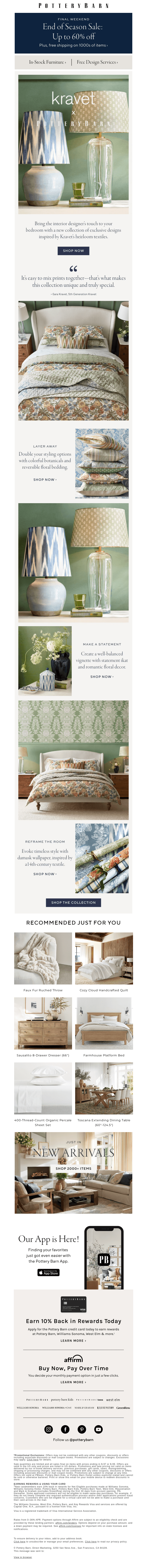 Wake up your bedroom with NEW patterns