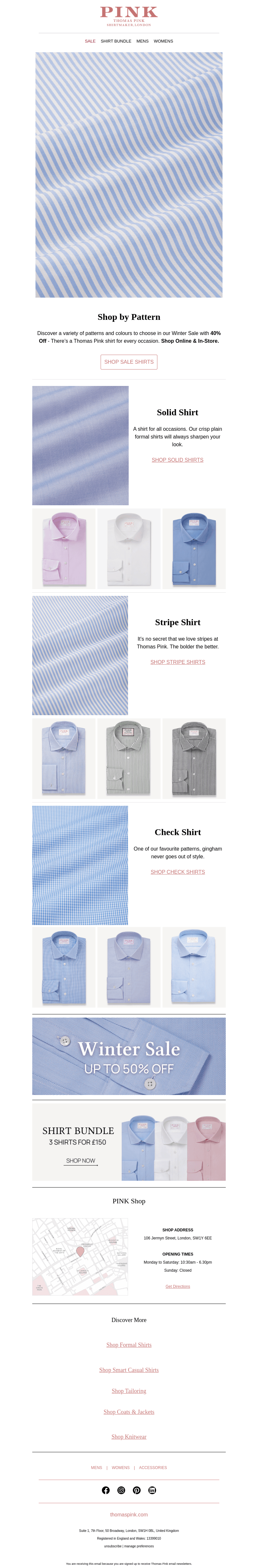 Shop Sale Shirts by Pattern | 40% Off