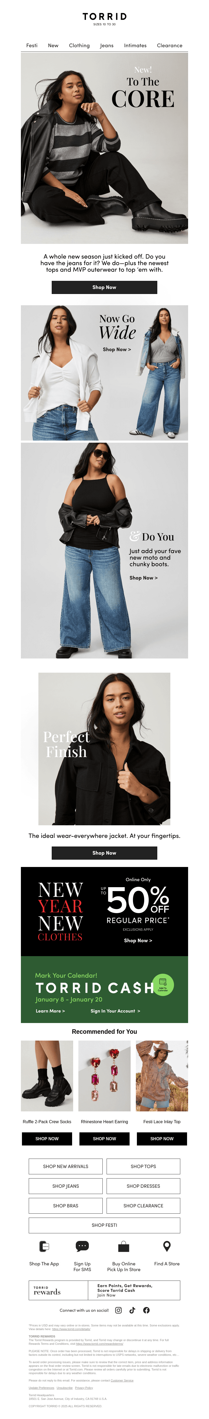 New: your core wardrobe