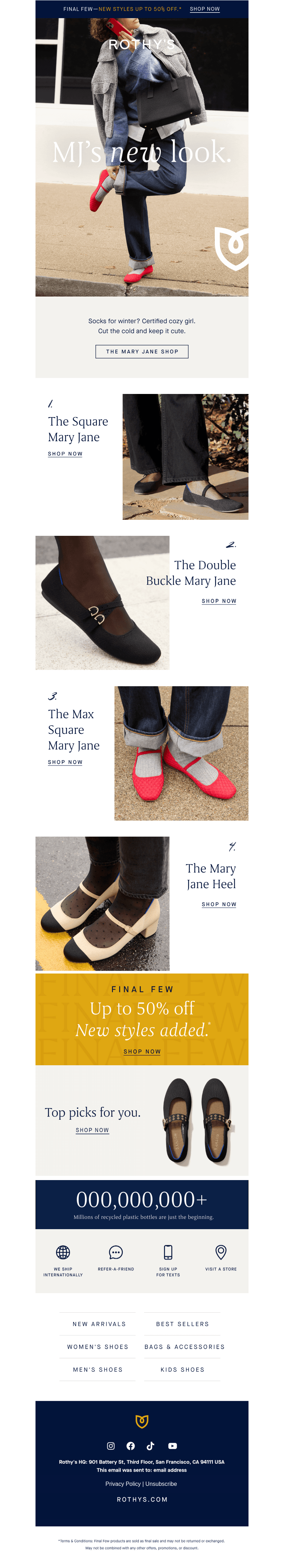Mary Jane’s latest styling moment. 🧦