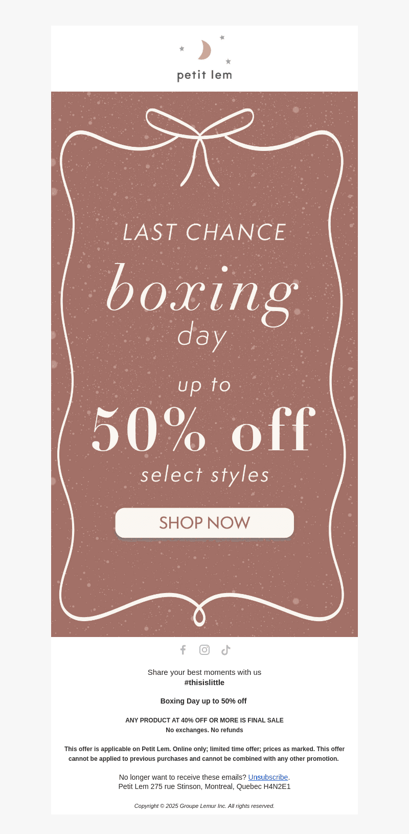 EXTENDED TODAY ONLY: get up to 50% off 🎊