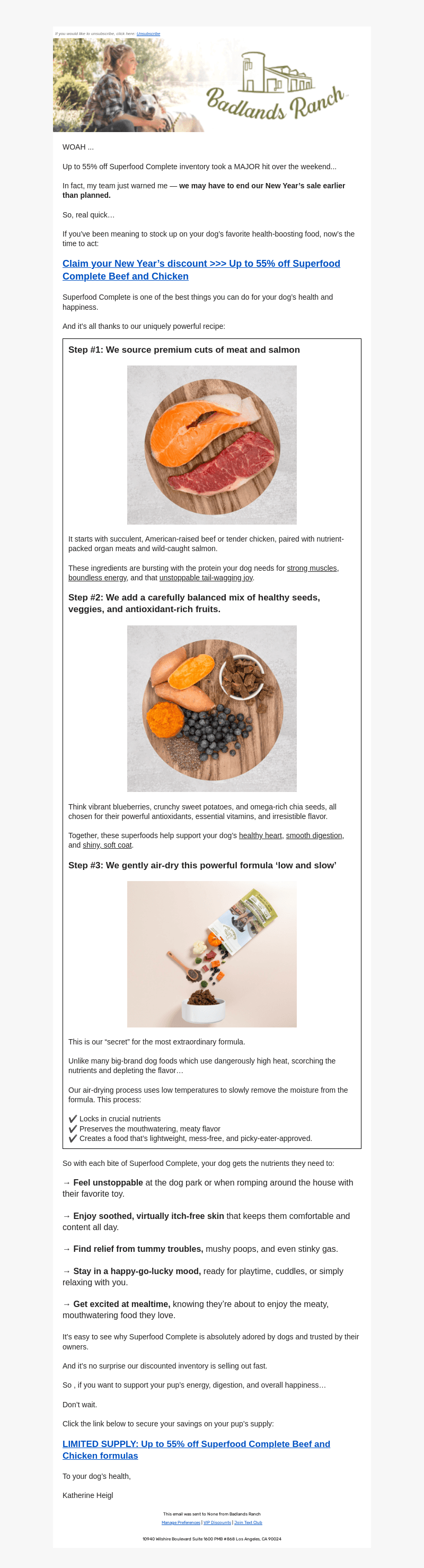 Superfood Complete RUNNING LOW ⚠️