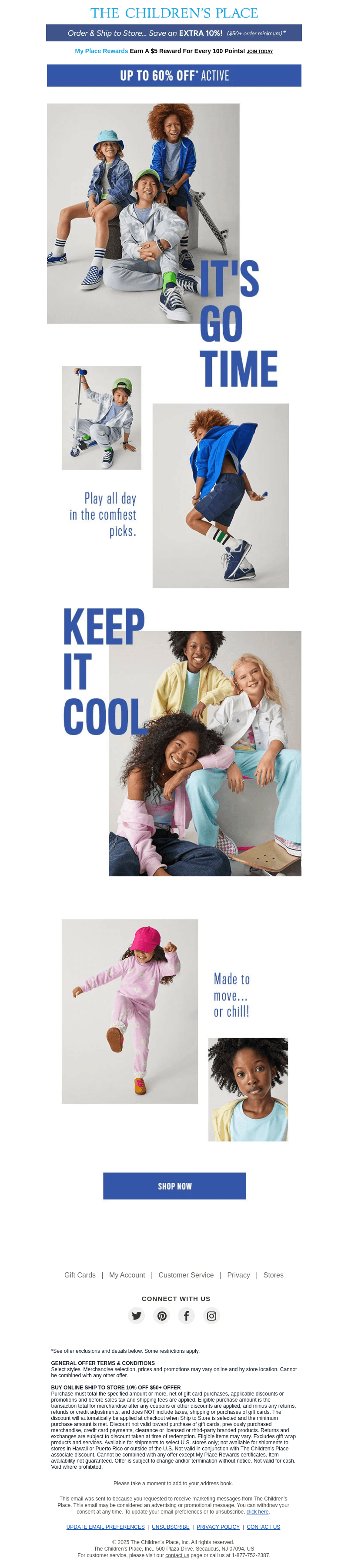 Keep it Cool: Up to 60% OFF ACTIVE 💙