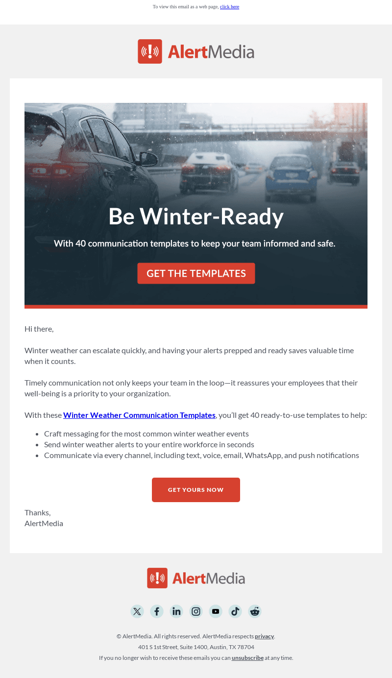 Winter Weather Tip #3: Warnings Without the Worry
