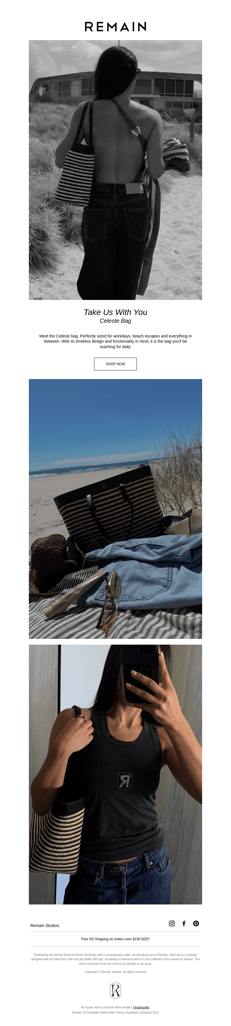 Take Us With You | Celeste Bag