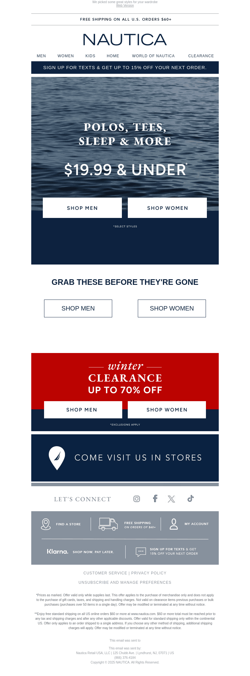 ✨ Styles under $20 plus 70% OFF Clearance inside!