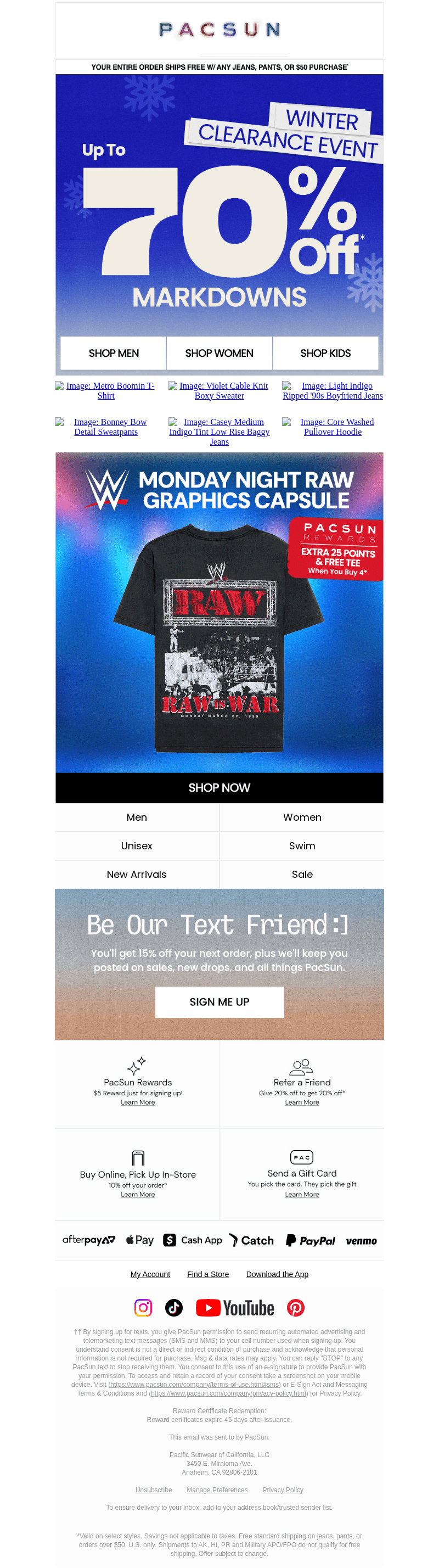 ⏱️’s running out for our Winter Clearance