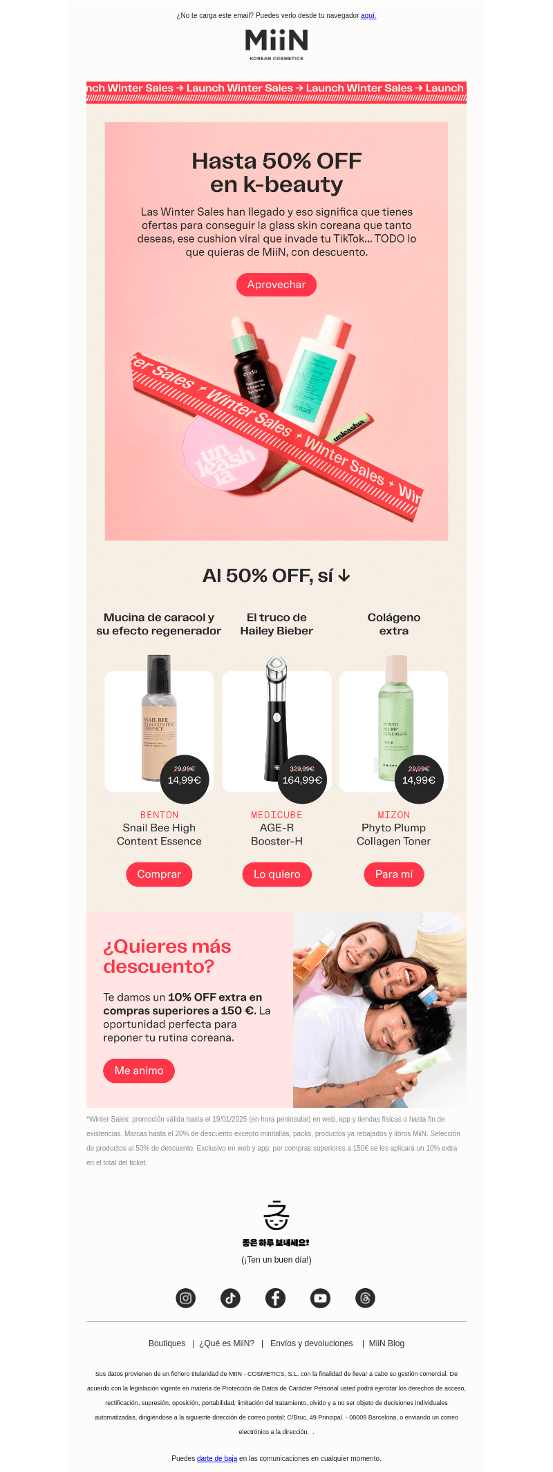 Hasta 50% OFF, real 💥