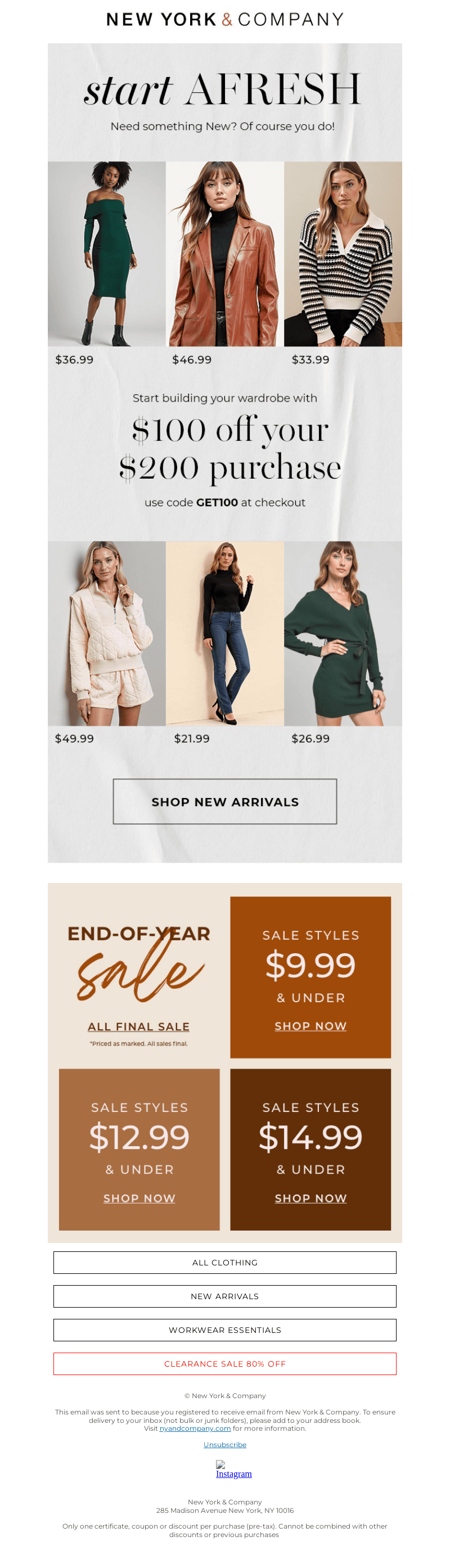 🛍️Get $100 Off Your Order!