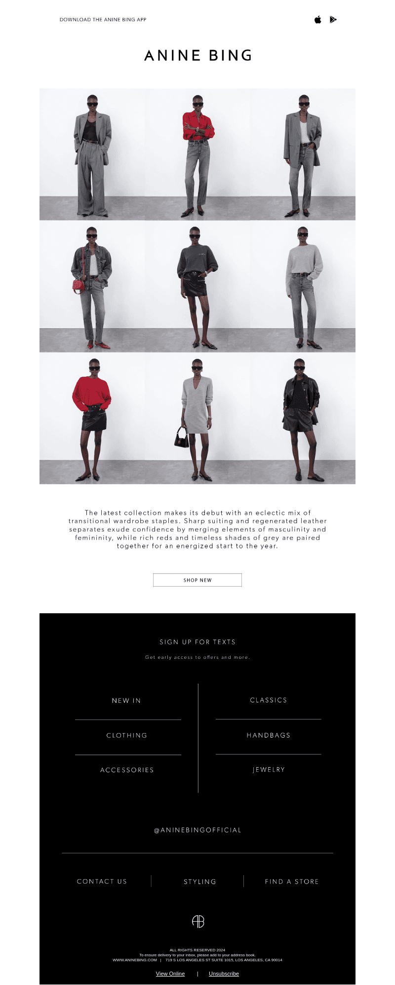Introducing the Latest Collection