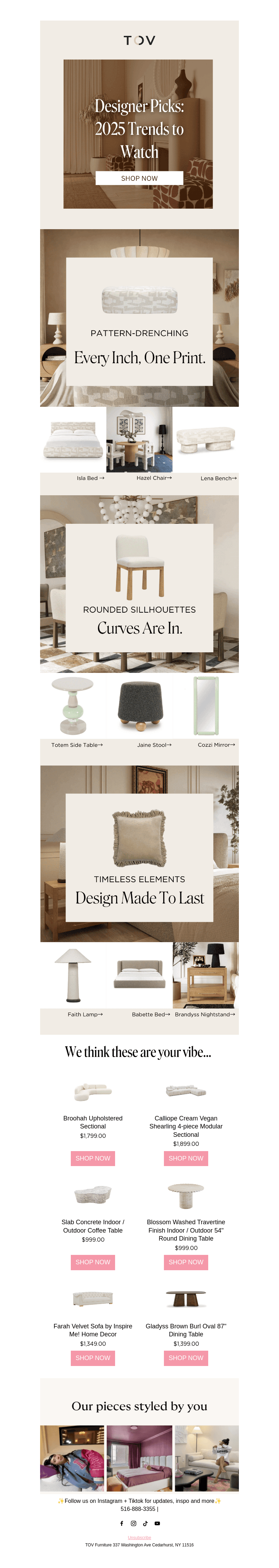 2025 Designer Picks