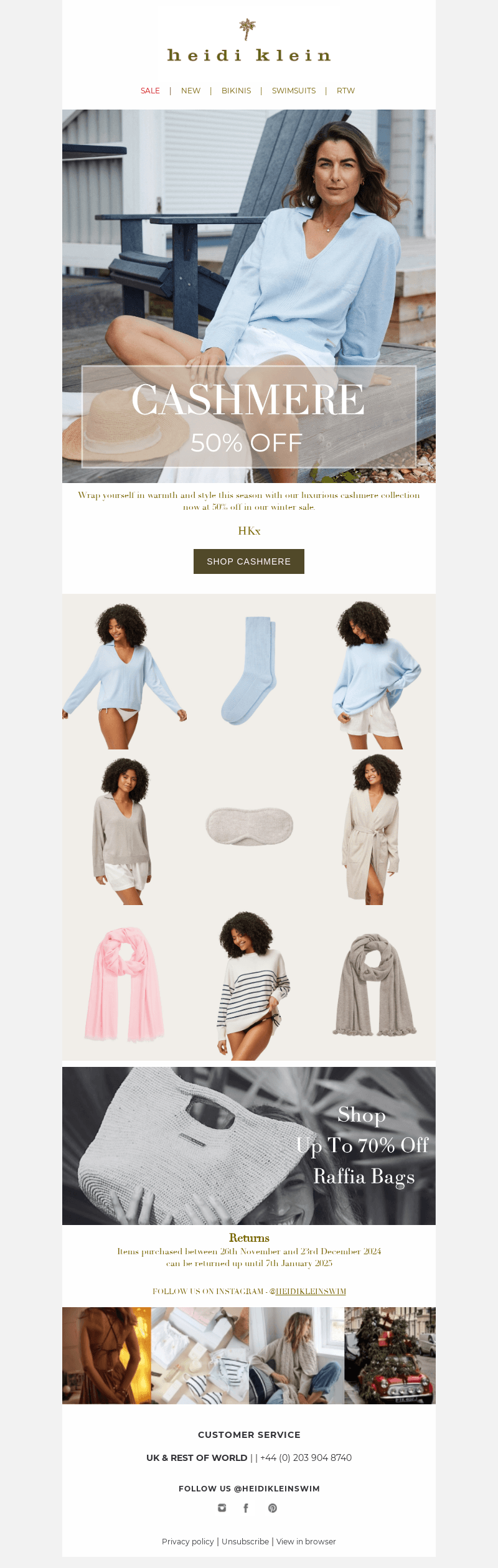 Wrap Up Warm with 50% Off Cashmere