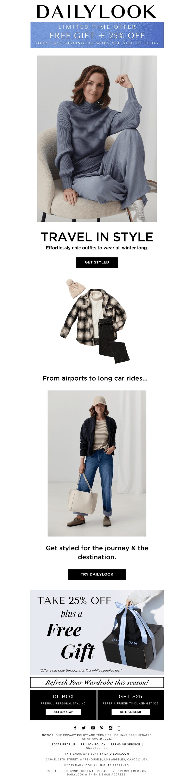 TICKET CONFIRMATION: Travel Outfits