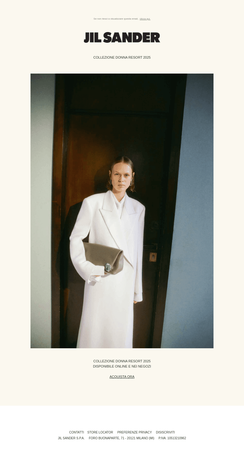 Collezione Donna Resort 2025