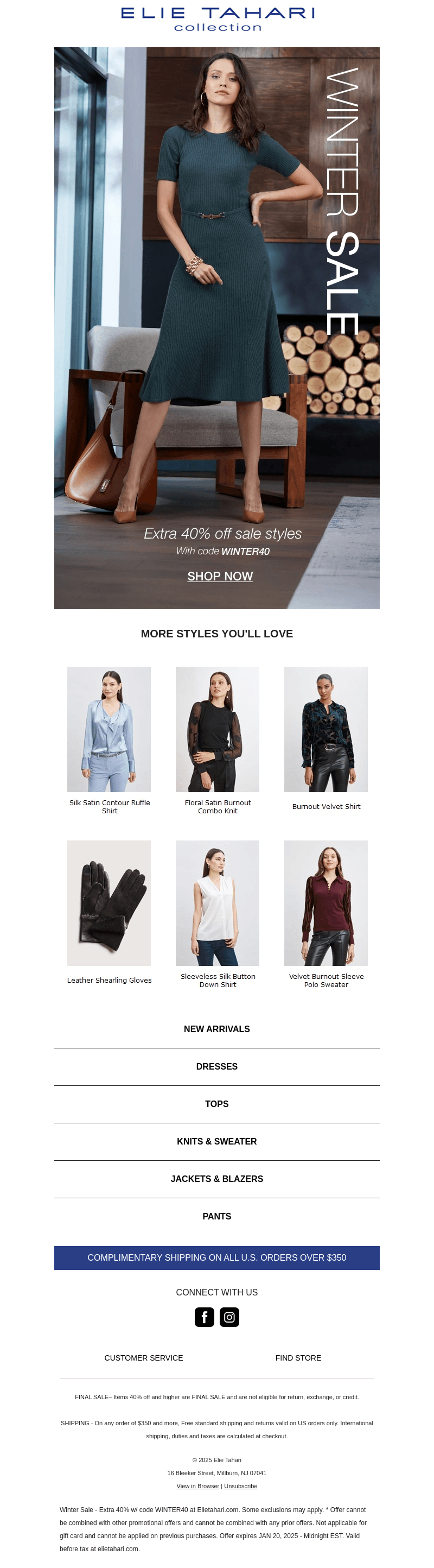 📩 Huge Savings Inside: EXTRA 40% OFF